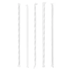 PAILLES FLEXIBLES À FRANGES SOUS SACHETS PAPER  Ø0,60x23 CM ASSORTI PAPIER (3000 UNITÉ)