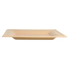 ASSIETTES CARRÉES BIONIC 16x16x1 CM NATUREL BAGASSE (1000 UNITÉ)