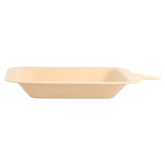 ASSIETTES CARRÉES BIONIC 11x11x1,7 CM NATUREL BAGASSE (1000 UNITÉ)