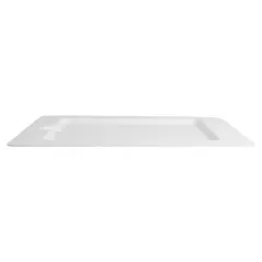 ASSIETTES CARRÉES BIONIC 20x20x1 CM BLANC BAGASSE (200 UNITÉ)