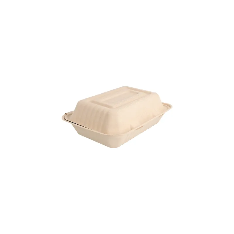 COQUILLES BIONIC 1 L 16,5x22,5x6,4 CM NATUREL BAGASSE (200 UNITÉ)