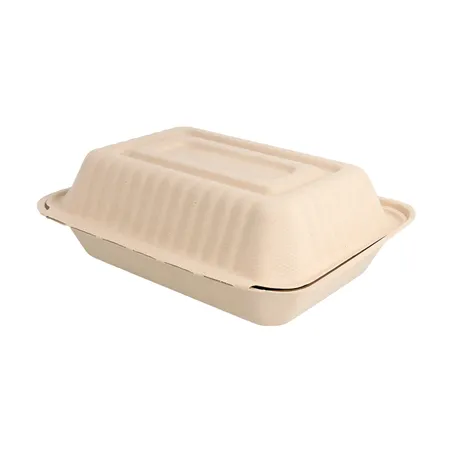 COQUILLES BIONIC 1 L 16,5x22,5x6,4 CM NATUREL BAGASSE (200 UNITÉ)