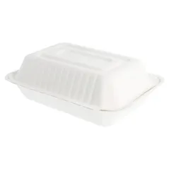 COQUILLES BIONIC 1 L 16,5x22,5x6,4 CM BLANC BAGASSE (200 UNITÉ)
