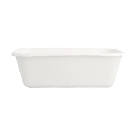 CONTENEURS BIONIC 370 ML 13,5x9,6x4,2 CM BLANC BAGASSE (600 UNITÉ)