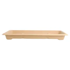 BOÎTES SUSHI BIONIC 21,3x13,3x1,5 CM NATUREL BAGASSE (800 UNITÉ)