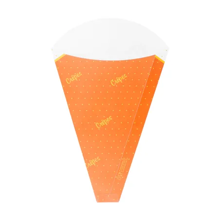 CONES   12x2,5x19 CM BLANC CARTON (2000 UNITÉ)