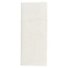 SERVIETTES "CANGURITO" 'DRY COTTON' 55 G/M2 33x40 CM IVOIRE AIRLAID (700 UNITÉ)