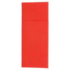 SERVIETTES "CANGURITO"  55 G/M2 33x40 CM ROUGE AIRLAID (700 UNITÉ)