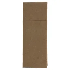 SERVIETTES "CANGURITO"  55 G/M2 33x40 CM CHOCOLAT AIRLAID (700 UNITÉ)