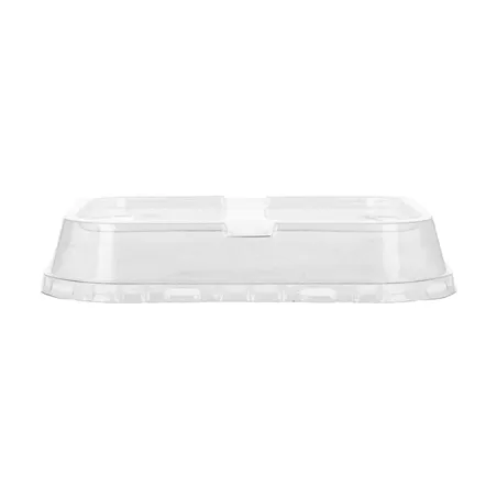 COUVERCLES POUR CODES 214.72/84   14,2x10,5x2,3 CM TRANSPARENT PET (100 UNITÉ)