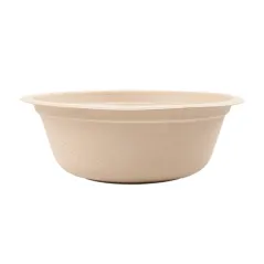 SALADIERS BIONIC 500 ML Ø 15,5x5,4 CM NATUREL BAGASSE (600 UNITÉ)