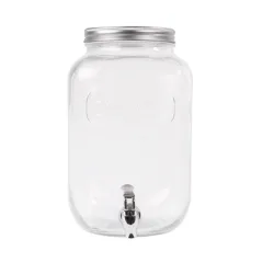 DISTRIBUTEUR DE BOISSONS WAKI GLASS 8 L Ø 19,5x31 CM TRANSPARENT VERRE (1 UNITÉ)