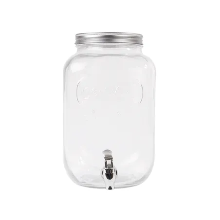 DISTRIBUTEUR DE BOISSONS WAKI GLASS 8 L Ø 19,5x31 CM TRANSPARENT VERRE (1 UNITÉ)
