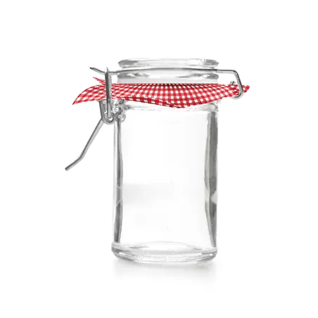 POT FERMETURE CLIP + PAPIER VICHY
