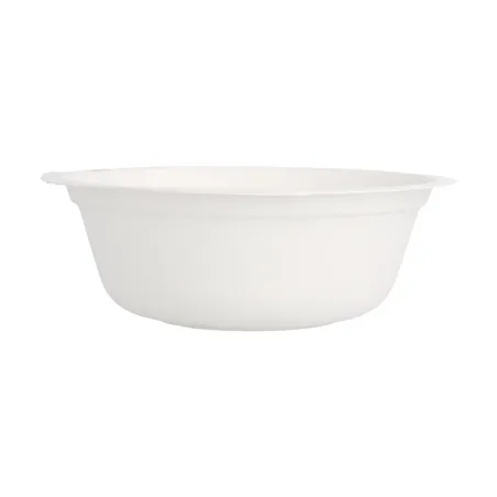 SALADIERS BIONIC 350 ML Ø 13,5x4,6 CM BLANC BAGASSE (900 UNITÉ)