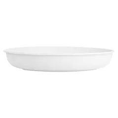 ASSIETTES OVALES BIONIC  23,6x16,9x4 CM BLANC BAGASSE (300 UNITÉ)
