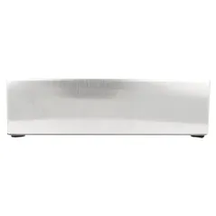 PORTE 3 POIRES À SAUCES 360/ 720 ML   28x10x8 CM ARGENTE INOX (1 UNITÉ)
