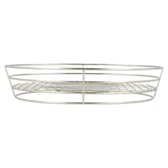 BASKET OVALE ARTINOX  28x20,5x5,7 CM ARGENTE INOX (24 UNITÉ)