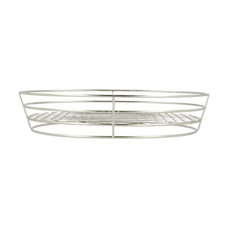 BASKET OVALE ARTINOX  28x20,5x5,7 CM ARGENTE INOX (24 UNITÉ)