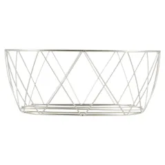 BASKET STYLE TOSCANE ARTINOX  25,5x12,7x10,2 CM ARGENTE INOX (12 UNITÉ)