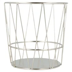 BASKET GRISINES ARTINOX  Ø 11,5x11,5 CM ARGENTE INOX (24 UNITÉ)