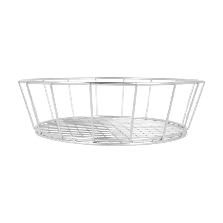 BASKET ROND ARTINOX  Ø 24,1x7 CM ARGENTE INOX (12 UNITÉ)