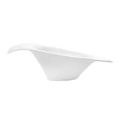 BOLS IRRÉGULIERS   30x25x9 CM BLANC PORCELAINE (4 UNITÉ)