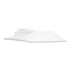 ASSIETTES CARRÉES   30,5x4 CM BLANC PORCELAINE (3 UNITÉ)