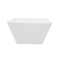 RAMEQUINS AKALA 90 ML 7,3x7,3x4,1 CM BLANC PORCELAINE (12 UNITÉ)
