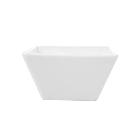 RAMEQUINS AKALA 90 ML 7,3x7,3x4,1 CM BLANC PORCELAINE (12 UNITÉ)