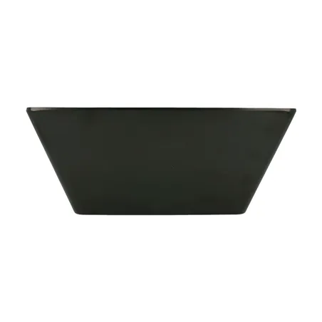 BOLS ASAMI WARE 3,7 L 24x24x10 CM NOIR MÉLAMINE (6 UNITÉ)