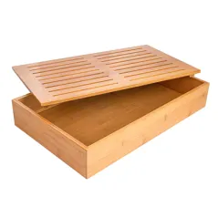 PLANCHE POUR PAIN BAMBOO  53x32,5x9 CM NATUREL BAMBOU (1 UNITÉ)