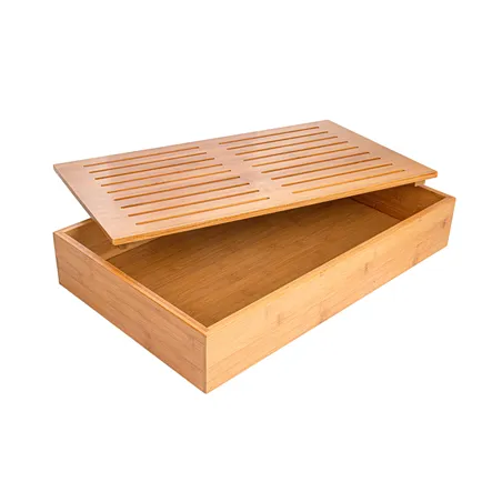 PLANCHE POUR PAIN BAMBOO  53x32,5x9 CM NATUREL BAMBOU (1 UNITÉ)