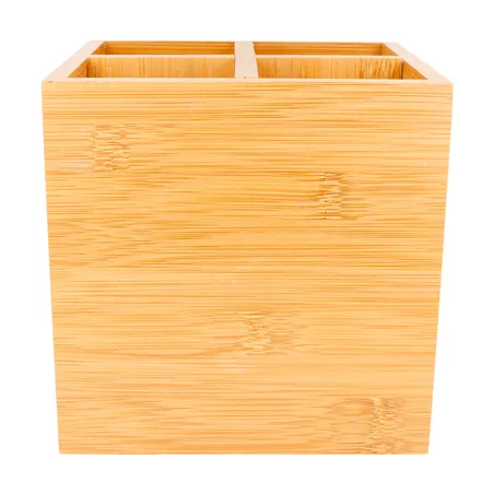 DISPLAY POUR COUVERTS BAMBOO  15x15x15 CM NATUREL BAMBOU (1 UNITÉ)