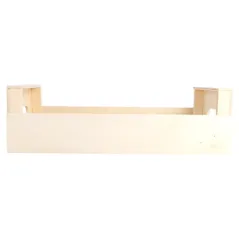 MINI BOÎTES WOOD  25x15x7,5 CM NATUREL BOIS (20 UNITÉ)