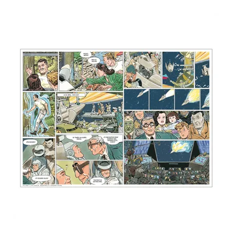 SETS DE TABLE OFFSET 'COMIC' 70 G/M2 31x43 CM QUADRICHROMIE CELLULOSE (2000 UNITÉ)