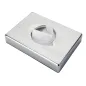 DISTRIBUTEUR DE SACS HYGIÉNIQUES 13,5x10x2,6 CM METAL ABS (1 UNITÉ) DISTRIBUTEUR DE SACS HYGIÉNIQUES