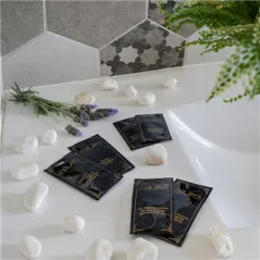 SACHETS CRÈME À RASER 'ALLURE' 5 ML 4,5x8 CM NOIR PET (2000 UNITÉ)