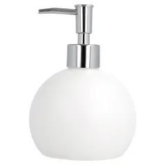DISTRIBUTEUR DE SAVON  500 ML 10x16 CM BLANC ABS (1 UNITÉ)