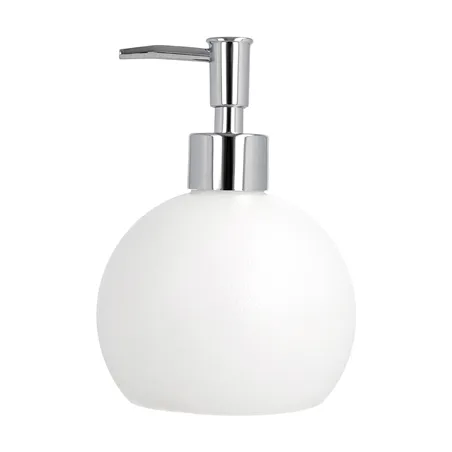 DISTRIBUTEUR DE SAVON  500 ML 10x16 CM BLANC ABS (1 UNITÉ)