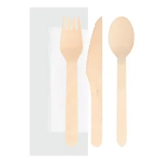 SET 4/1 COUVERTS +SERVIETTE