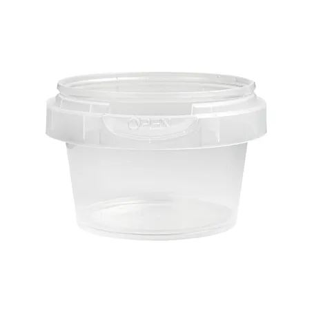 RÉCIPIENTS INVIOLABLES  30 ML Ø 4,8x3,1 CM TRANSPARENT PP (3840 UNITÉ)