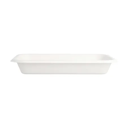 PLATEAUX BIONIC 350 ML 18x12x2,5 CM BLANC BAGASSE (600 UNITÉ)
