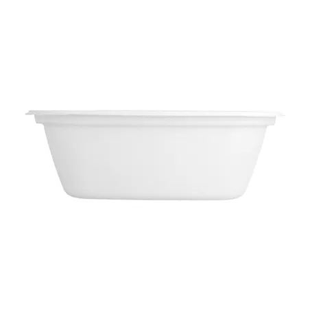 PLATEAUX BIONIC 1800 ML 23,1x18,2x7,7 CM BLANC BAGASSE (300 UNITÉ)