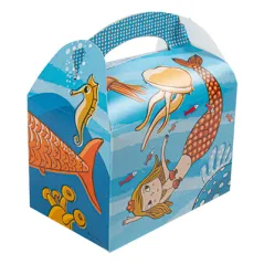 BOÎTES MENU ENFANT FOND DE LA MER