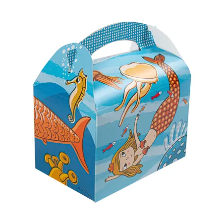 BOÎTES MENU ENFANT FOND DE LA MER