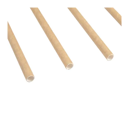 PAILLES DROITES PAPER  Ø0,60x20 CM NATUREL KRAFT (3000 UNITÉ)
