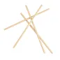 PAILLES DROITES PAPER Ø0,60x20 CM NATUREL KRAFT (3000 UNITÉ) PAILLES DROITES