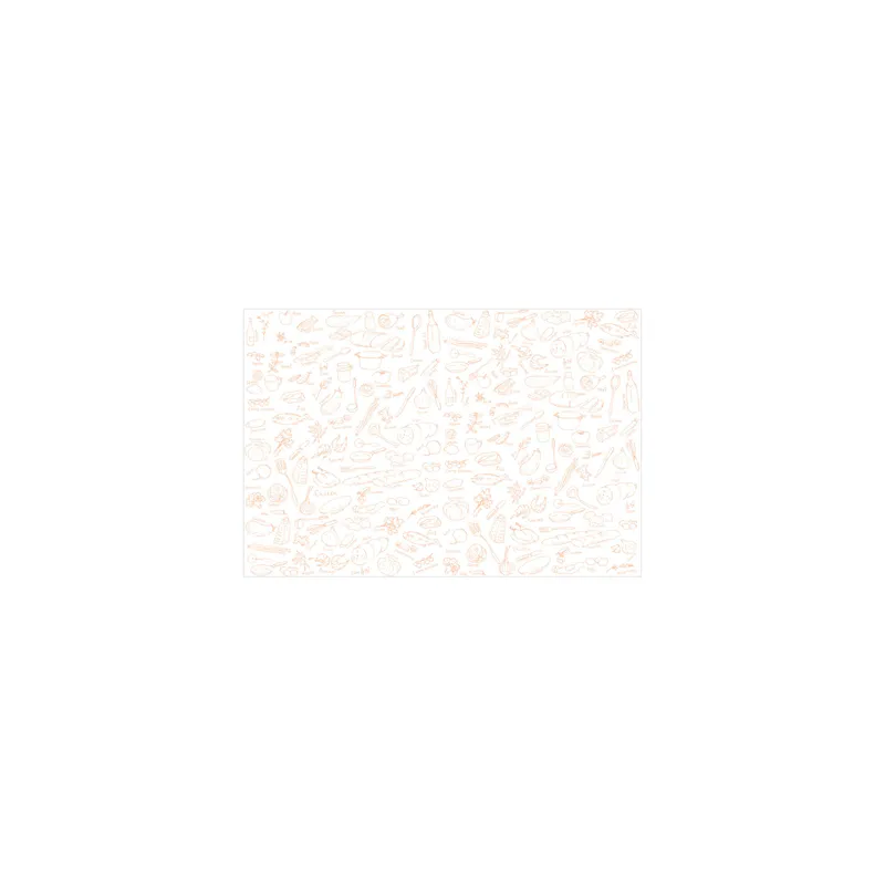 PAPIER ALIMENTAIRE INGRAISSABLE 'DELI' 35 G/M2 35x52 CM BLANC PARCH.INGRAISSABLE (500 UNITÉ)