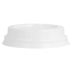 COUVERCLES HAUTS POUR GOBELETS  180 ML  BLANC PS (1000 UNITÉ)